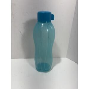 Tupperware Eco Water Bottle Blue Aqua‎ Light Blue